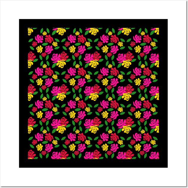 Floral pattern Wall Art by Sunshoppe